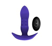 Plug anale Vibratore telescopico telecomandato vibratore con vibratore spintore ano plug anale masturbatore per uomini vibratore macchina del sesso vibratore anale giocattolo del sesso Per uomini