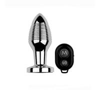 Plug anale Vibratori anali in acciaio inossidabile Per Masturbatore da uomo Erotico Per Plug anale da uomo Dildo Giocattolo del sesso anale con telecomando Macchina del sesso con dildo