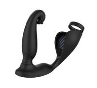 Plug anale Vibratori anali Massaggiatore prostatico Riscaldamento Plug anale vibrante Plug anale Plug anale wireless Sex Shop Sex Toys (senza telecomando)