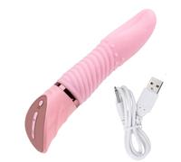 Plug anale Vibratori automatici con oscillazione della lingua da 21 cm Per Macchina del sesso per donne Plug anale Giocattoli del sesso Masturbatore per donne Masturbatore erotico