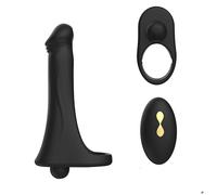 Plug anale Vibratori con telecomando a distanza Per Donna Uomo Butt plug anale Doppi giocattoli sessuali per adulti Per Dildo Masturbatore per coppie