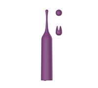 Plug anale Vibratori ricaricabili Stimolatore del punto G Giocattoli del sesso Carica USB 10 velocità Forti giocattoli di vibrazione (viola)