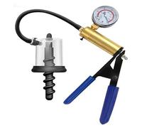 Plug anale Vuoto manuale Pompa per boccioli di rosa anale Massaggio prostatico Dilatatore dell'ano Stimolatore Butt Plug Adulto(B3)