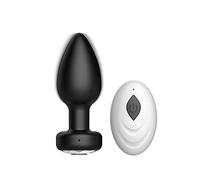 Plug anale Wireless Anal Butt Plug Massaggiatore della prostata Adulti Prodotto gay Mini stimolatore della pallottola Vibratore Giocattoli del sesso (1 pz vibrante)