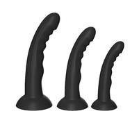 Plug Analesex Kit Plug Anale-Dilatatore Donna Prostata Massaggio Sex Toys Buttplug Anali Silicone con Ventosa Masturbazione Giocattolo Sessuale Giocattoli Sexytoysys per Uomini Coppia, L