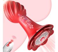Plug Analesex Toys Plug Anale Sex Toys Dildo Anale Anello Vibrante Per Lei e Lui Prostata Massaggio Uomo Stimolatore Prostatico Maschile Sexy Shop Elettrico, USB-B1103
