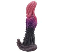 Plug anali realistici del pene, 23cm silicone liquido morbido Butt Plug multistrato design ondulato realistico Dildo Monster Dragon Dildos Sex Toys per uomini donne