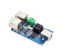 Plug and Play 4Channel USB Isolation Board Tensione Isolatore Modulo Per Stampanti Tastiere Dispositivi di memorizzazione Canale di Rumore Basso Isolatore USB Con Protezioni da Sovratensione ESD