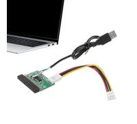 Plug and Play USB Drive, USB Floppy Drive, Converter Floppy Disk Reader, USBs Adapter 1.44 MB Floppyi Disks, USBs to A Disk for Laptops Desktops & PC