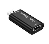 Plug and Play USB2.0 HDTV Video Scheda di Acquisizione Per La Sincronizzazione Del Suono E Video Senza Soluzione Di Continuità In Trasmissioni In Diretta Dispositivo HDTV Scheda
