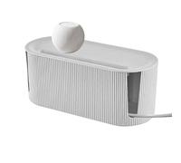 Plug Board Socket Storage Box, And Chic Charger Cable Holder Capacity Socket Organizer | Suitable For Multiple Scenarios Wire Storage Box Data Cable Organizer For Home