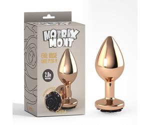 Plug butt dildo anale uomo donna dilatatore sex toys in acciaio fallo oro nero