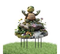 Plug de Terre in Acrilico da Giardino - Parigi Vaso Decorativo, da Giardino Decorativo | Spina di Terra di Tartaruga Acrilico 2D Arte della Decorazione della Terrazza