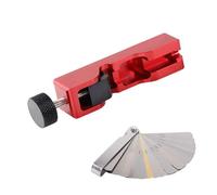 Plug Gapping Tool - Retainer Gauge Tools, Aluminum Alloy Engine Maintenance Gear, Ignition Plug Gapper | For Automotive Motorcycle Marine Sedan SUV Lawn Mower Home Garage Workshops