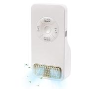 Plug In Air Purifiers for Home - Quiet Portable Odor Cleaner | Small Air Purifier for Bathroom, 1-Pack Mini Odour Eliminator for Bedroom Living Room Basement Kitchen, White