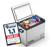 PLUG IN FESTIVALS Frigorifero elettrico portatile - congelatore a compressore fino a -20 gradi - frigo auto - frigo da campeggio - centrale elettrica per il raffreddamento - 12V 230V - 50 litri