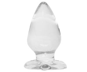 Plug Joy Cuneo Anale Big in Jelly Trasparente13 X 6 cm.