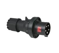Plug Maschio CEE 125A/400V 5P IP67 Black - PCE 91324