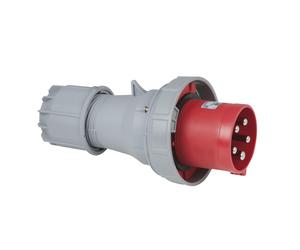 Plug Maschio CEE 125A/400V 5P IP67 Red - PCE 913241