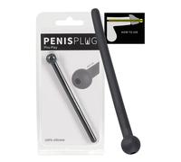 Plug per il pene Piss Play nero 1 St