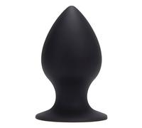 Plug Piramide dildo Anale in Silicone medicale nero largo sex toy per esperti