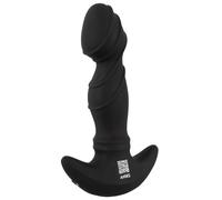 Plug Prostata Vibrante con Moving Rings Massaggio Silicone Ricaricabile USB