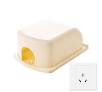 Plug Protectors Baby Proof - Adhesive Socket Lock Cover 10.5x14cm|Electrical Outlet Protector for Kitchen Nursery Bedroom, Waterproof Safety Cover Apartment Living Room Office Fireplace Dormitory