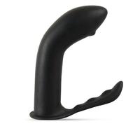plug stimolatore anale e prostata in silicone nero per uomo dildo black anal