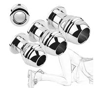 Plug tunnel plug anale cavo plug anale plug anale aperto espansione anale dilatatore vaginale filo metallico speculum anale tunnel anale massaggiatore prostatico bondage giocattolo sessuale(L)
