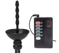 Plug uretrale corto in silicone a shock elettrico - Dilatatore uretrale maschile indossabile, stimolatore penieno, asta masturbatoria e stretcher uretrale (Diametro 5 mm)