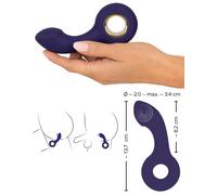 Plug vibrante in silicone mini vibratore anale vaginale piccolo dilatatore butt