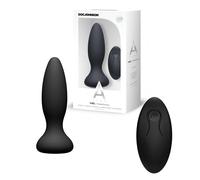 plug vibrante in silicone morbido nero stimolatore vibro massaggiatore anale