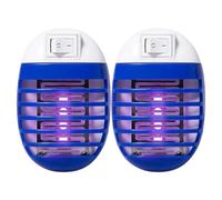 Plug Zapper a mosca interna - trappole per volare interno per casa | Catcher di insetti elettrici con luce UV | Collegamento a LED GLOW, zapper zapper, rullante della mosca della frutta, catcher