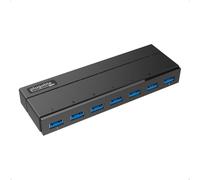 Plugable Hub USB 3.0 a 7 porte con adattatore di alimentazione da 36 W