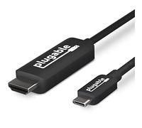 Plugable USBC a Cavo HDMI 2.0 (6'/1.8m) per MacBook PRO 2016/2017, dell XPS 13 & 15, Surface Book 2, Thunderbolt™ 3 e Altro