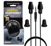 Plugfones Executive - Auricolari con tappi per le orecchie, in silicone e schiuma, con protezione dell'udito Plugfones