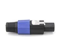 Plugfor NL4FX Speakon 4 - Cavo adattatore per connettore Speakon ad alto carico