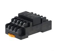 Pluggable Terminal Relay Module G6B4BND Set Combinazione 24V con Base per apparecchiature di automazione e controllo meccanico (nero)