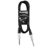 Plugger Câble Jack mâle/mâle mono 1,50 m Noir