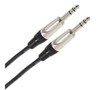 Plugger Câble Jack mâle/mâle stéréo 10 m Noir