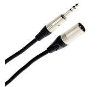 Plugger Elite Cavo audio bilanciato XLR maschio Neutrik/Jack stereo Neutrik TRS maschio 6,35 mm. Amplificatore, basso, chitarra, altoparlante, dispositivo DJ, synth, scheda audio e altri. Lunghezza 6