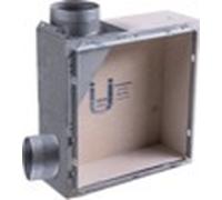 Pluggit Kwait ERL-EC - Protezione antincendio UGmK con secondo ambiente a sinistra - KW-ERL-UBBL