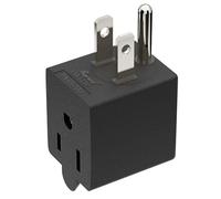 Plugrand Adattatore ad angolo retto da 90 gradi US 5-15P a 5-15R Changer