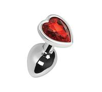 Plugs marca S Pleasures Metal Plug in metallo color argento lucido e appositamente progettato per la stimolazione anale