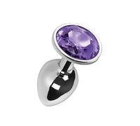 Plugs marca S Pleasures Metal Plug in metallo color argento lucido e appositamente progettato per la stimolazione anale