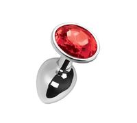 Plugs marca S Pleasures Metal Plug in metallo color argento lucido e appositamente progettato per la stimolazione anale