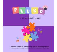 PLUKO Fun Activity Book for Kids: A Fun Learning Workbook | Educational Book for Learning and Fun