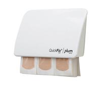 PLUM 5532 QuickFix Dispenser cerotti (L x A) 130 mm x 55 mm con suppporto a pa