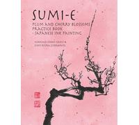 Plum and Cherry Blossoms Practice Book Japanese Ink Painting