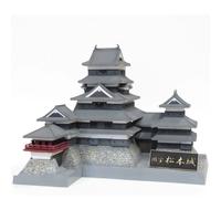 Plum Castle Collection National Treasure Matsumoto Castle Kit Modello 1/200